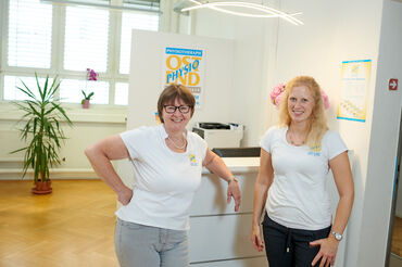 OSTEND-PHYSIO: Empfang